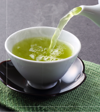 Infusión de té verde